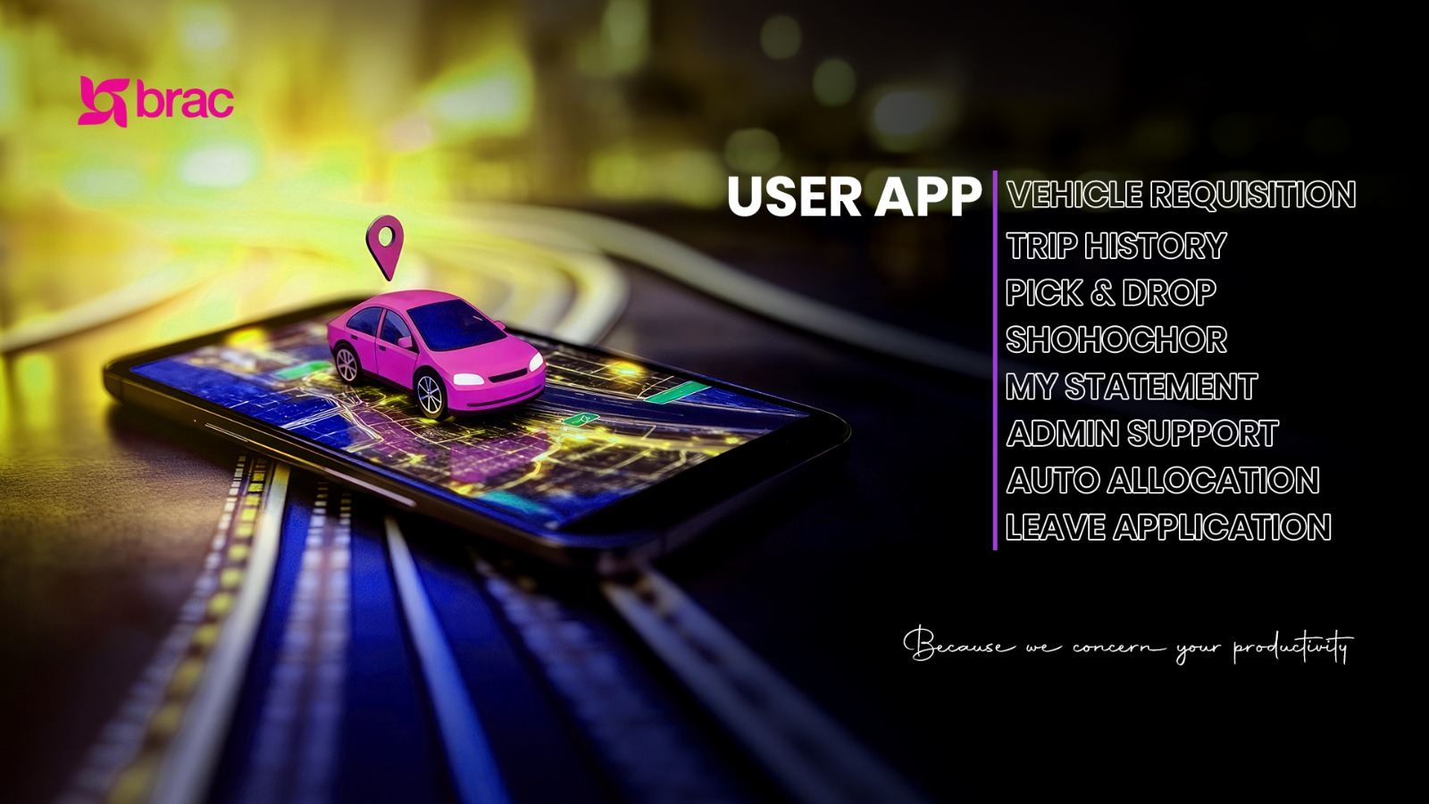 BRAC transport service slide 4